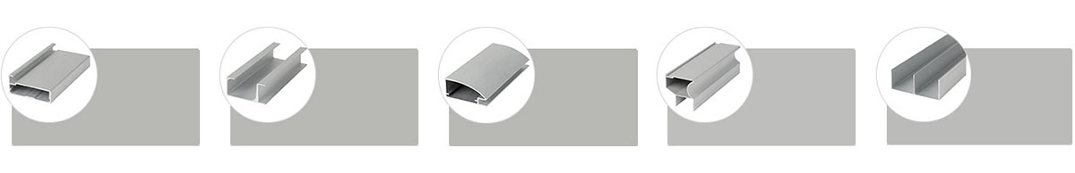 Wardrobe Aluminum Profile Surface Treatment