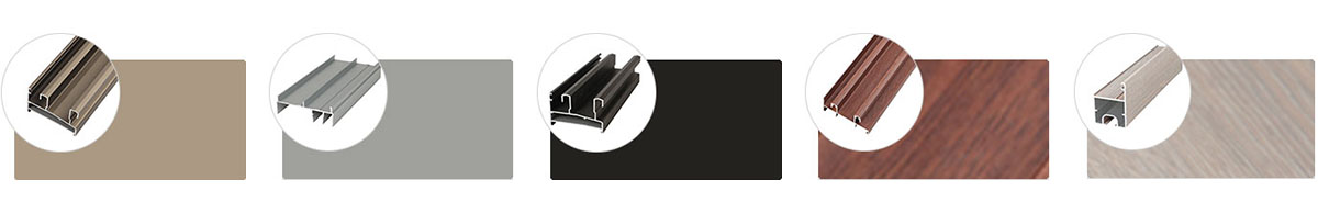 Aluminum Windows And Doors Profiles Chile Surface Treatment