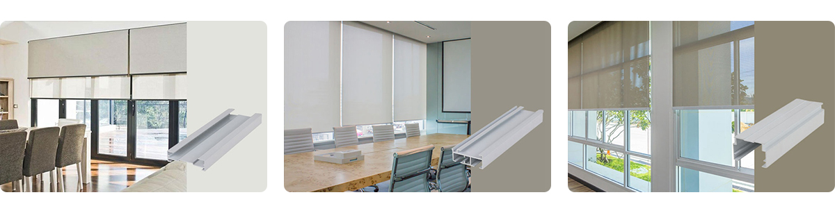 Curtain Track Aluminum Profiles Applications