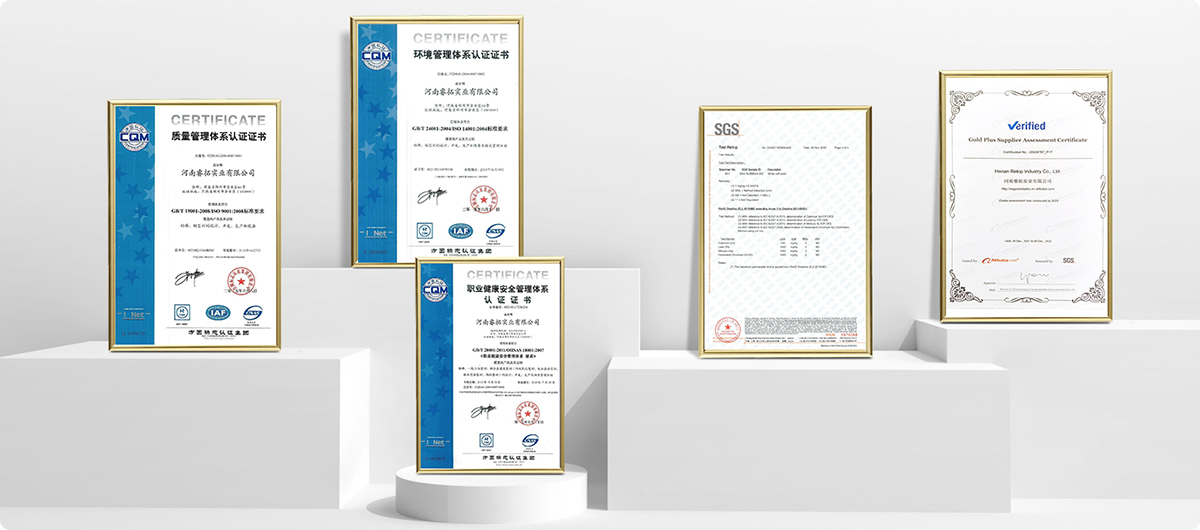 Retop Certificate