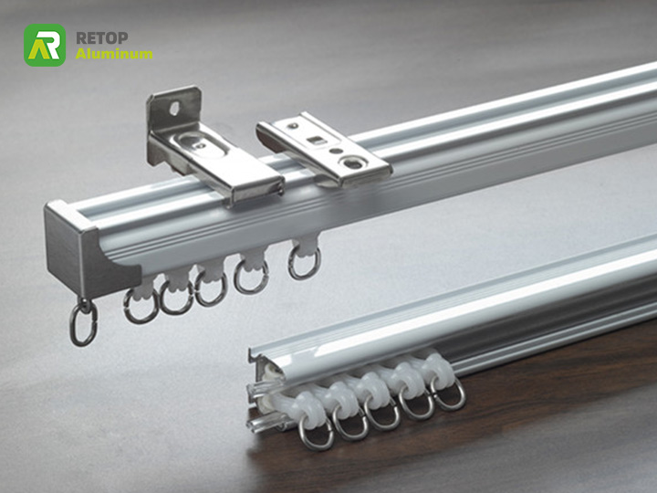 aluminum curtain rails