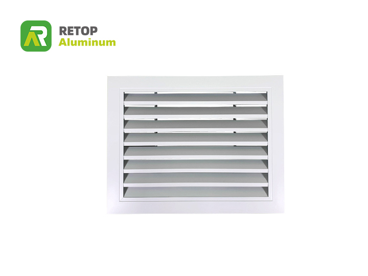 Aluminium diffuser for air conditioner