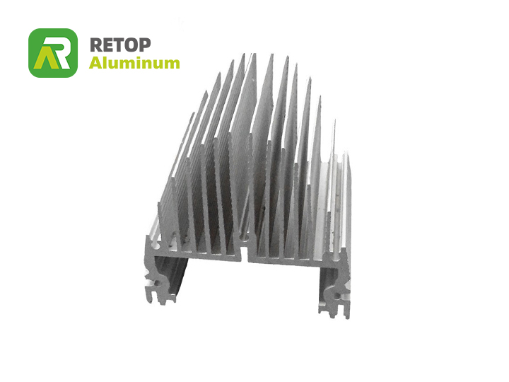 Aluminium extrusion heat sink profile