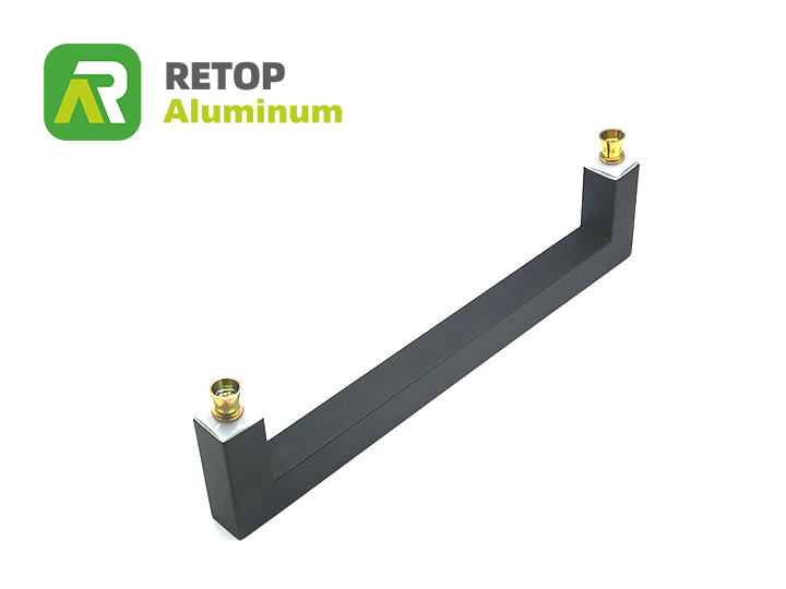 Aluminium handle profile