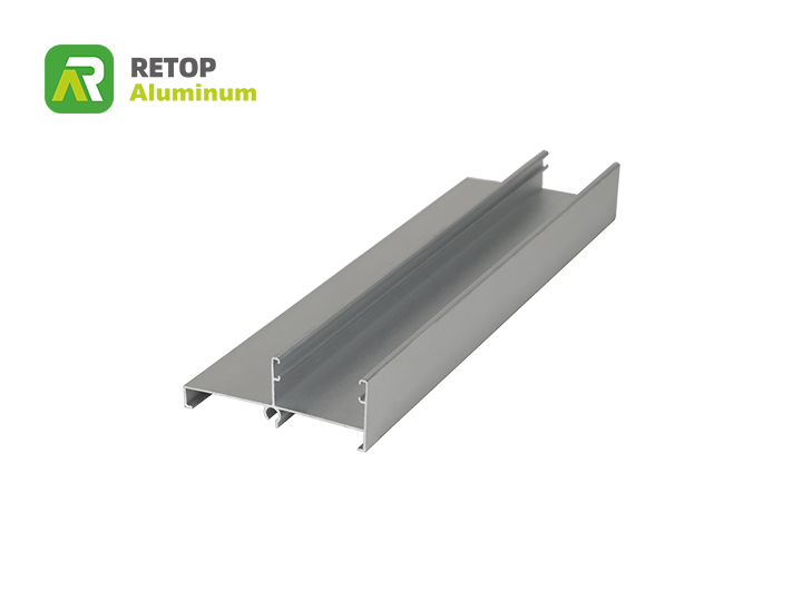 Aluminium profile for glass, partition, door, railing