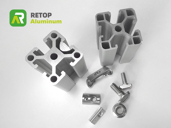 accessories for T-slot aluminum extrusions