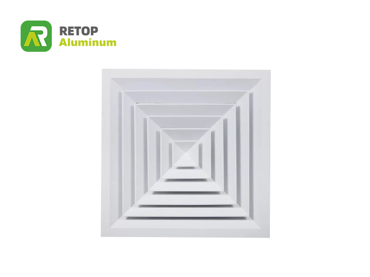 aluminium profile for air diffuser