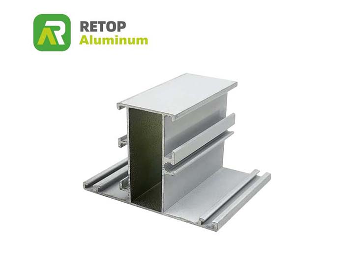 aluminium casement window section