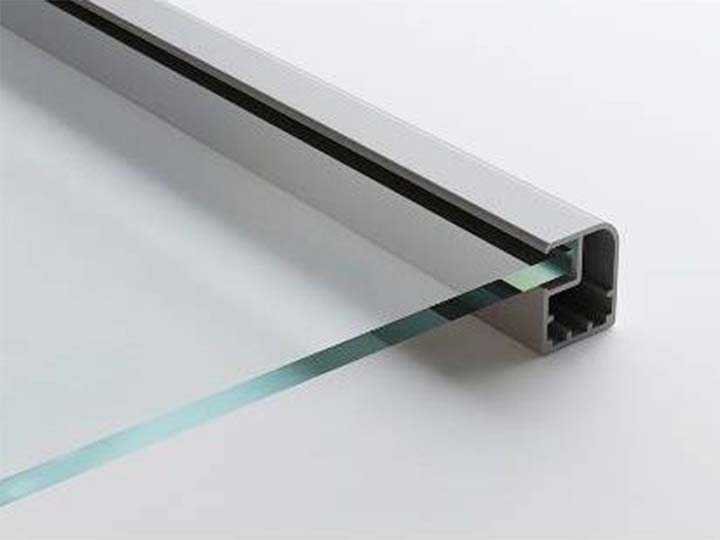 aluminium glass railing