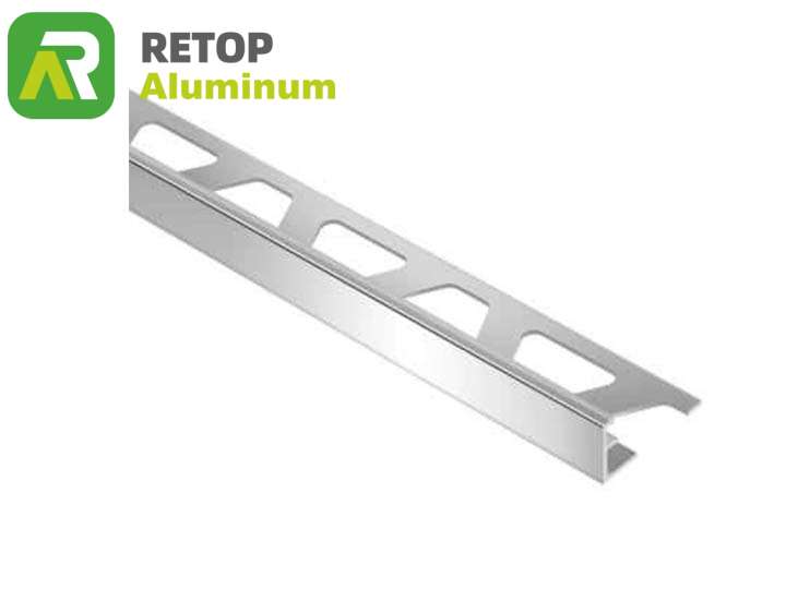 Attractive aluminium tile trim profiles from Retop