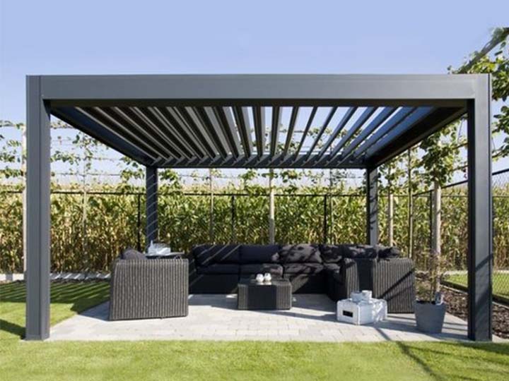 Aluminum pergola
