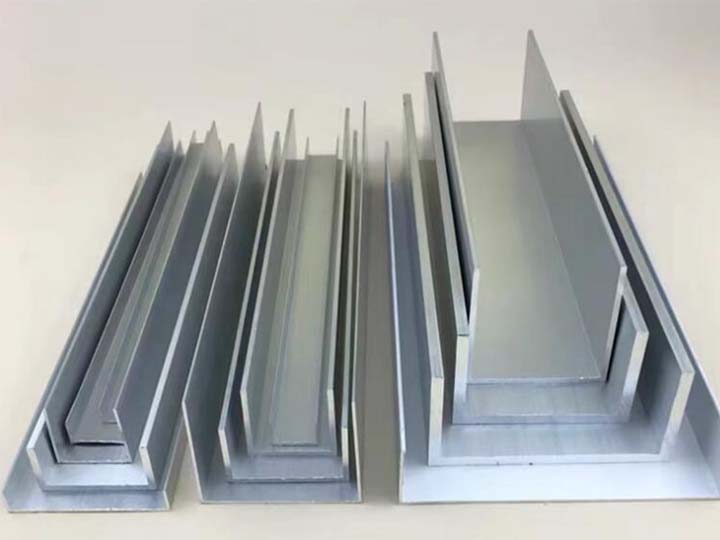 aluminum u channel sizes