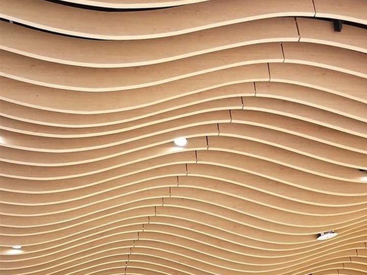 corrugated ceiling aluminum profile