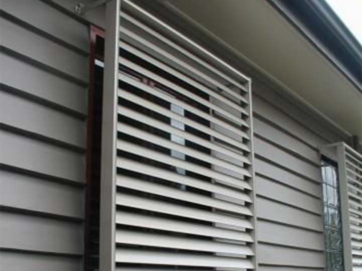 outdoor aluminium shutter profile