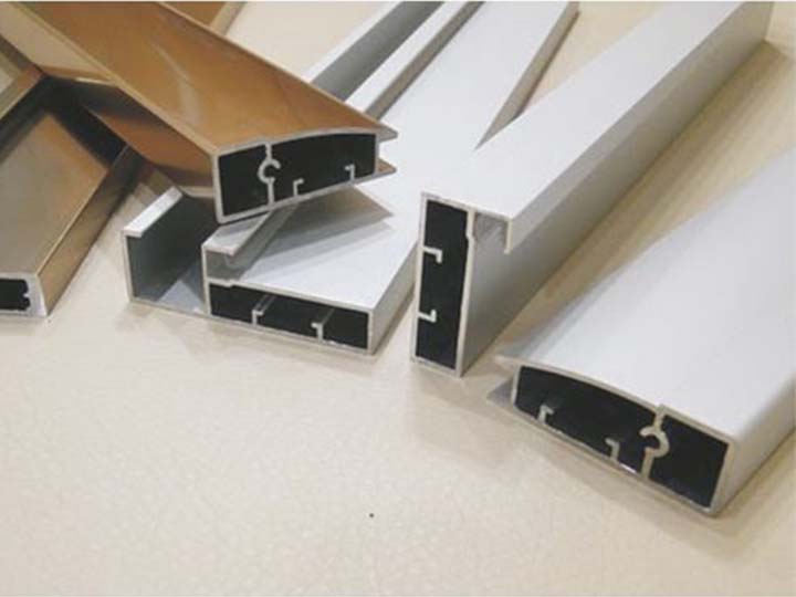 different aluminium profile glass shutter