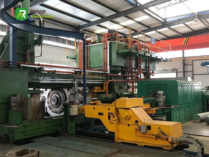 4000t extrusion machine