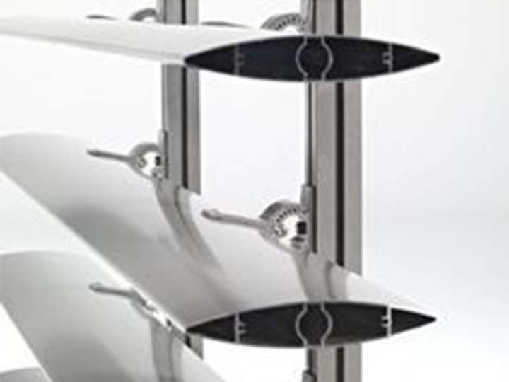aluminium louver extrusion