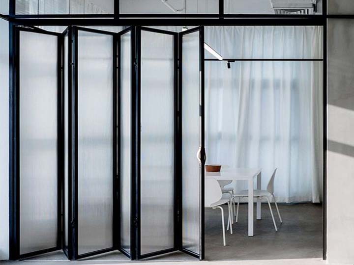 aluminum folding partition