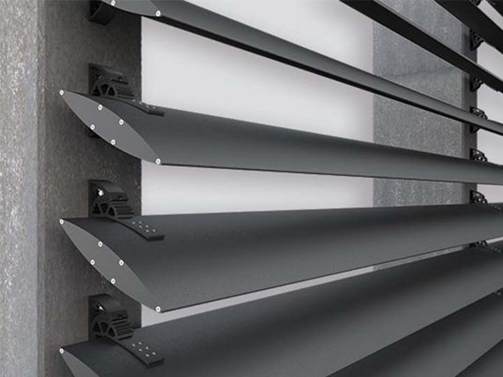aluminum louver blades