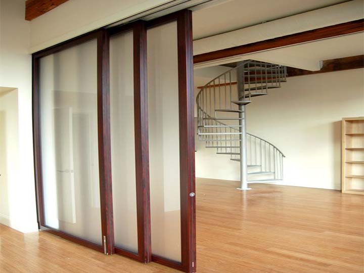 aluminum sliding partition