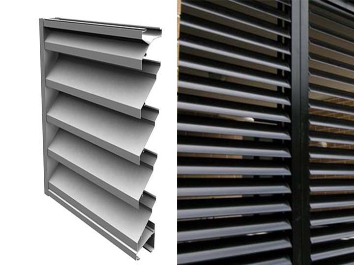 aluminium profile shutter