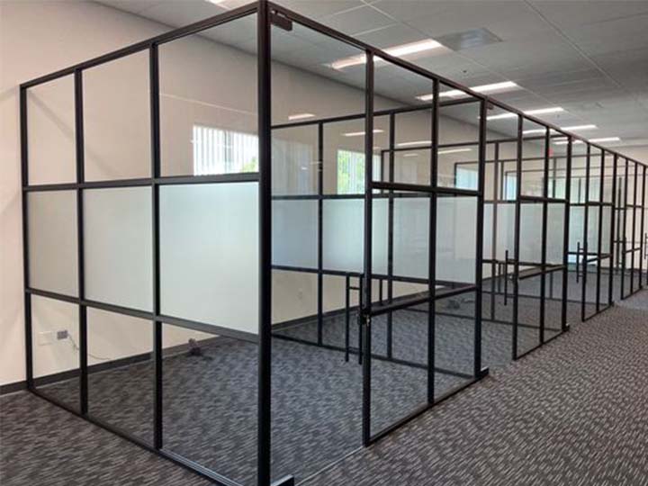 news listWhy choose to use aluminum frame office partition?