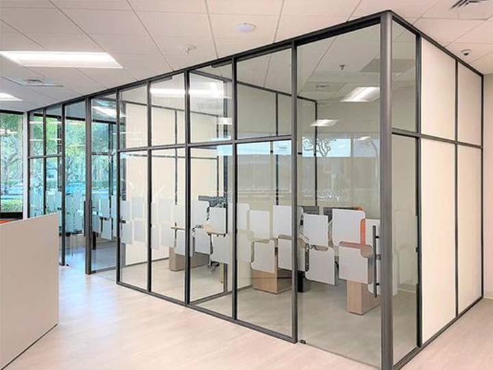 aluminum profile office partition