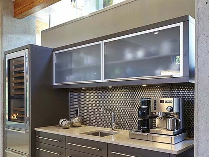 aluminum profile shutter for kitchen