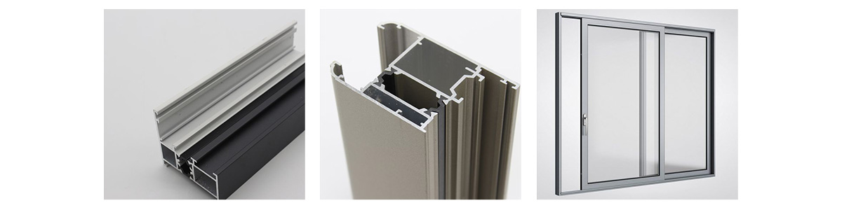 high quality 744 sliding window aluminum profiles