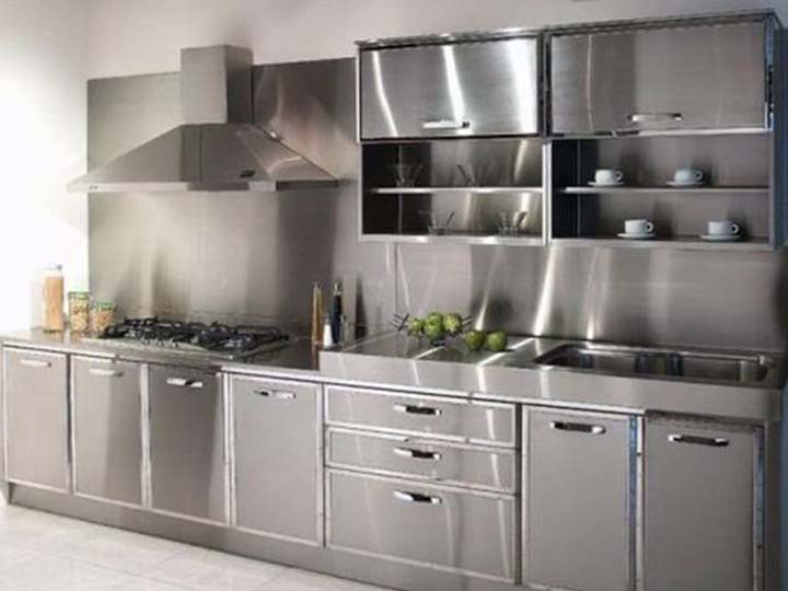 stainless steel cabinets