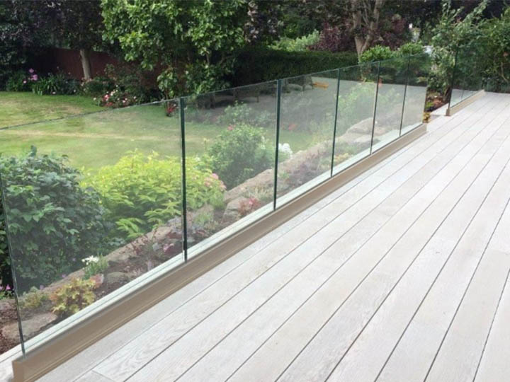 aluminium channels for glass