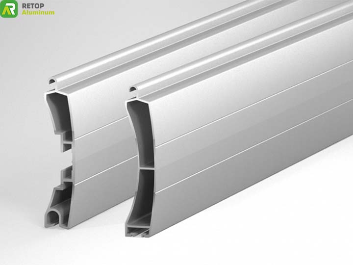 Aluminium roller shutter window doors