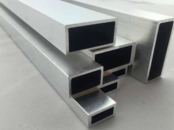 Decorative Hollow Alloy Rectangular Square Aluminum Tube Sizes