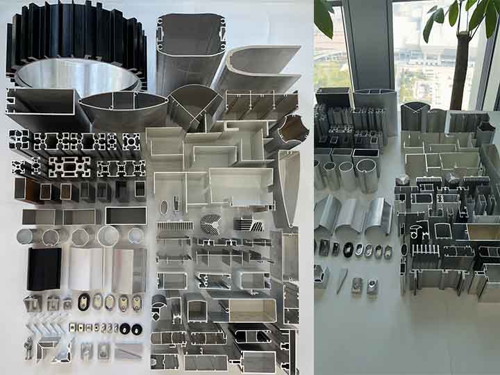 Retop aluminum extrusions
