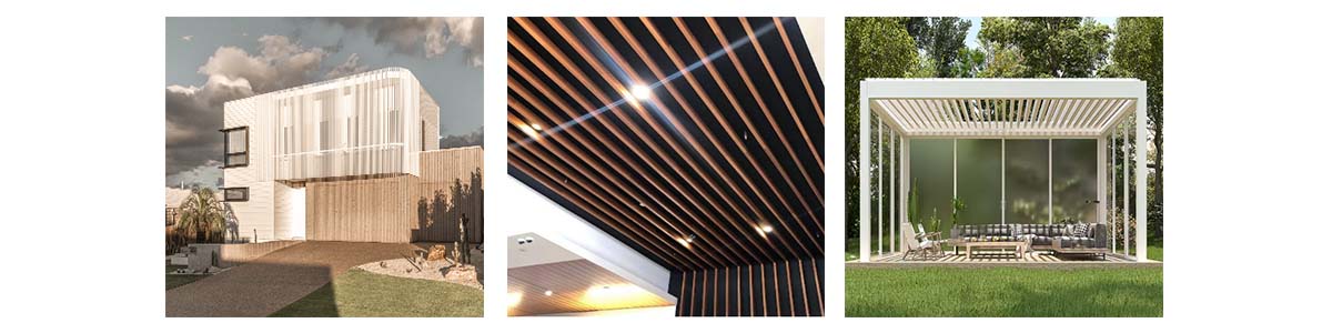 aluminium battens application