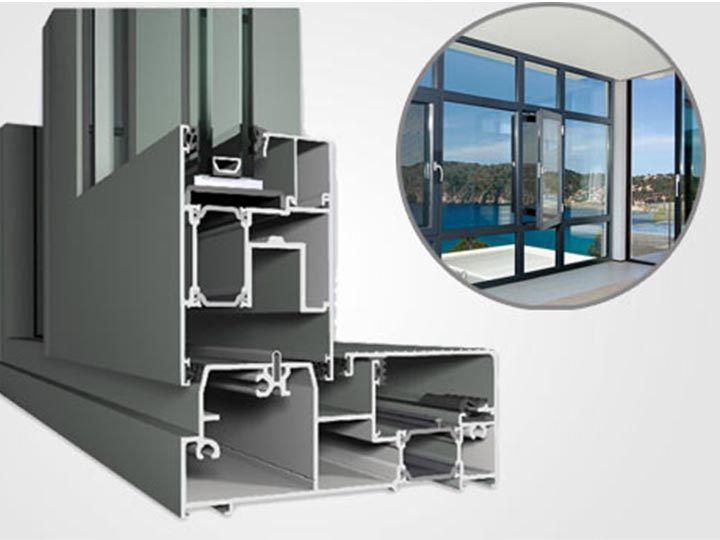 aluminium profile for windows and door