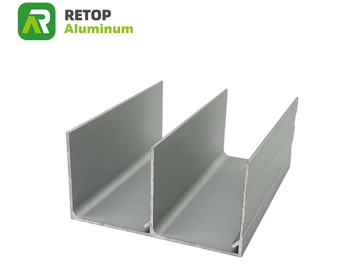 aluminium wardrobe door profiles