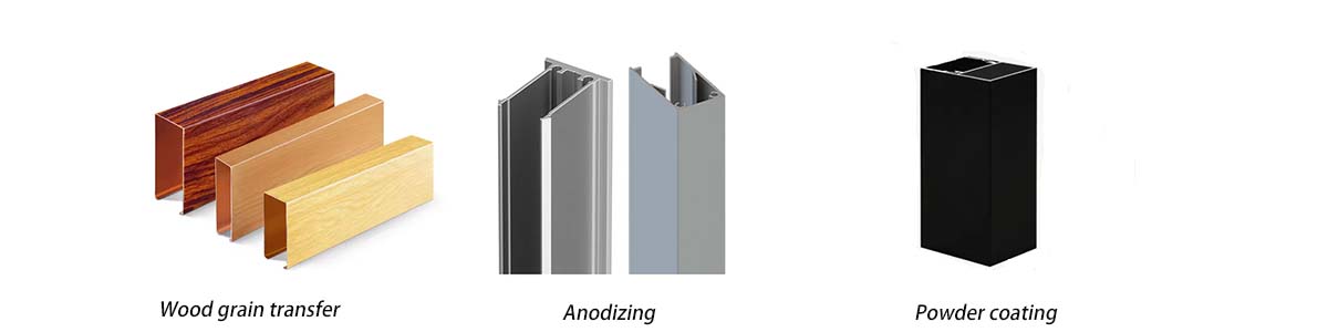 aluminum battens finishings