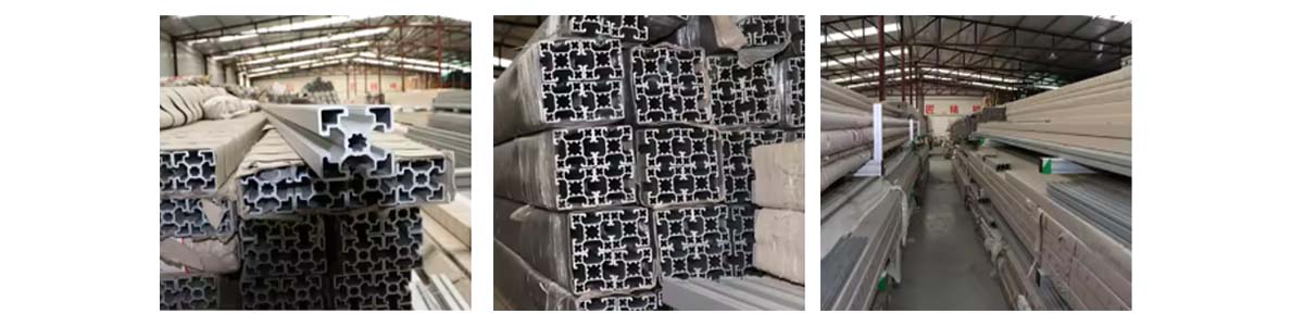 extruded t slot aluminum stock