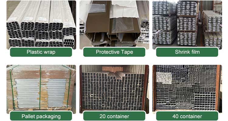 roller blinds rail aluminum profiles