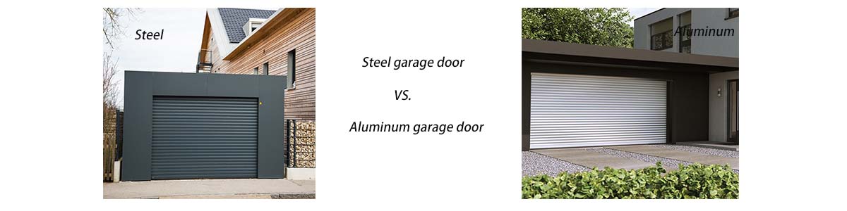 steel vs aluminum garage doors