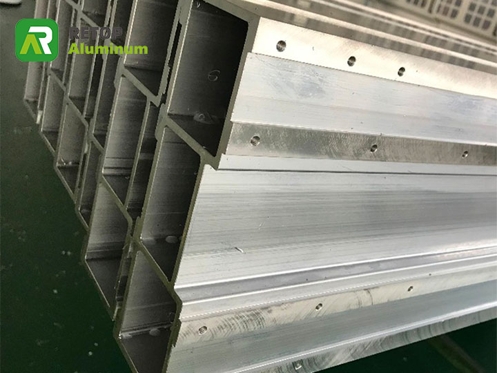 CNC machine aluminum profile
