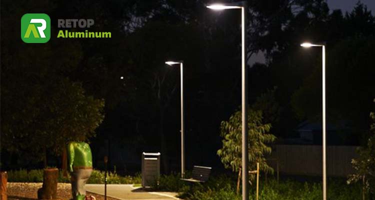 Street Lamp Column Aluminum