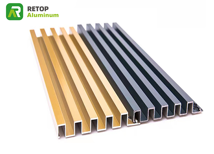 Anodized Aluminum Profiles Value Frame Extrusion