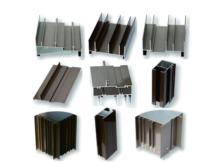 Aluminum extrusion for decoration